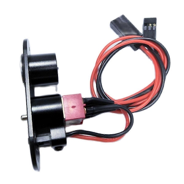 Miracle Heavy Duty Power Small Switch med bränslepunkter för Servo RC-modell Svart