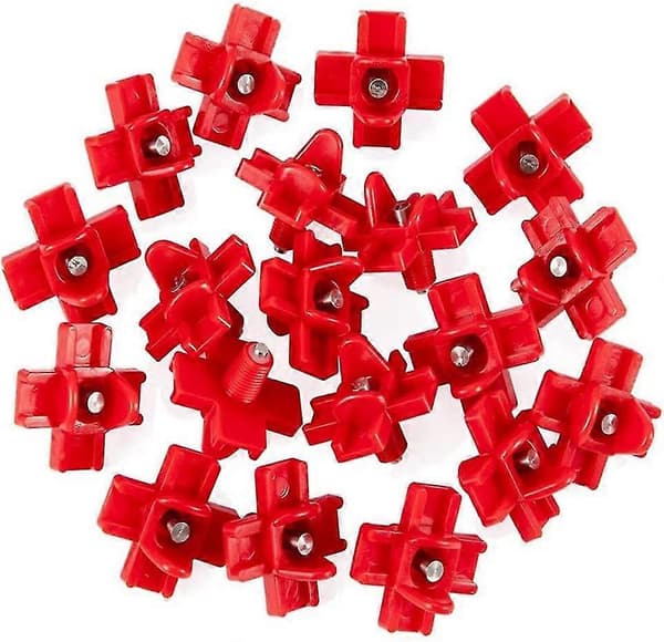 30-pack Kyckling Vattennipplar Höna Kors Fjäderfä Tillbehör