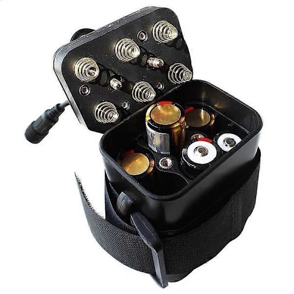 8.4V 18650 Vattentätt Batteripaketfodral 6 st Batterihållare Förvaringslåda Husskydd för