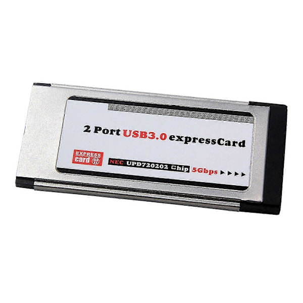 PCI-E PCI Express til 2 Port USB 3.0 34 mm Expresscard Kort Konverter Adapter K