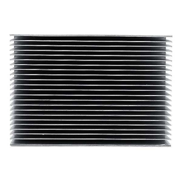 Aluminium Køleplade til LED Forstærker Transistor IC Modul - 100*69*36mm
