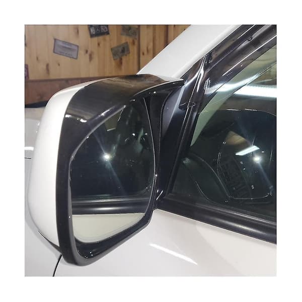 Regntätt modifieringstillbehör för bilens backspegel för Land Cruiser Prado 200 Lc200 (svart)