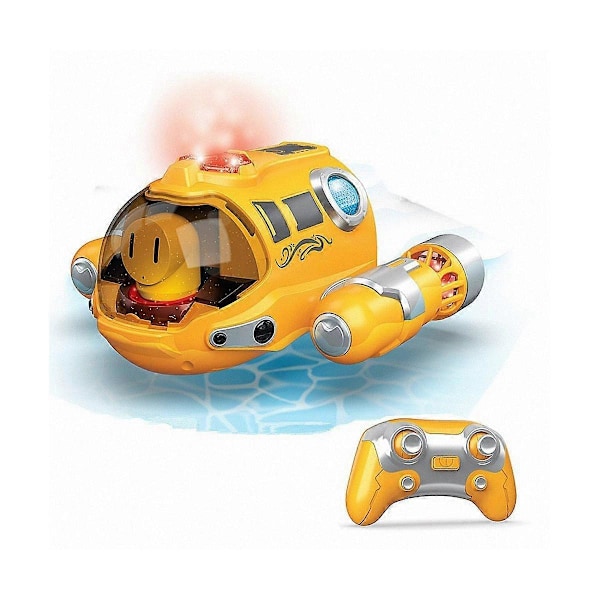 Mini RC-vene 2.4G Suihku Kaukosäädin Vene Lasten Vesilelut Syntymäpäivälahja Sukellusveneen Muoto