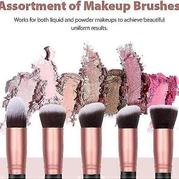 Piger 16 Makeup Børster Sæt Taske Løs Blush Øjen Sæt Af Værktøjer