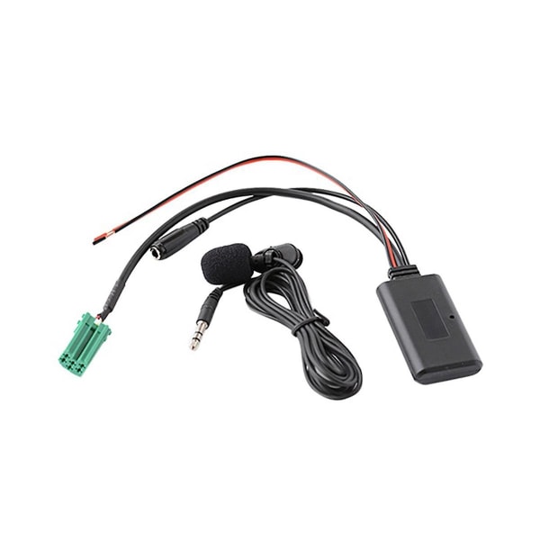Bil Bluetooth 6pin Mini Aux In 3,5 mm Lyd flyttbar mikrofon For Updatelist Tunerlist Cd-modeller
