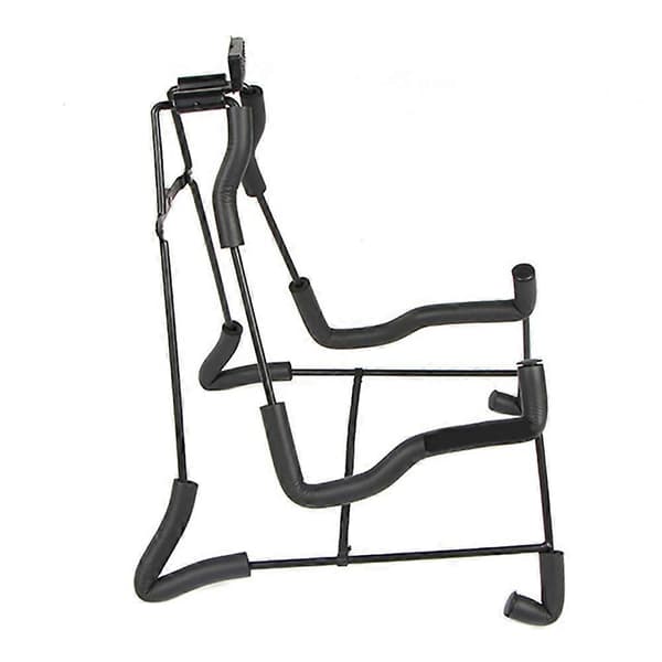 Gitarrstativ Vikbart Universal A-Ram Stativ Gitarr Tripod Justerbar för Alla Gitarer Akustisk Clas