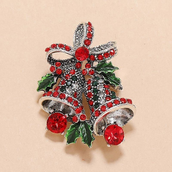 Vintage Mode Rhinestone Broche til Kvinder