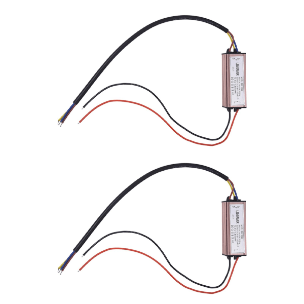 2x 20w Led Driver Power Converter Constant Current Driver Waterproof Transformer