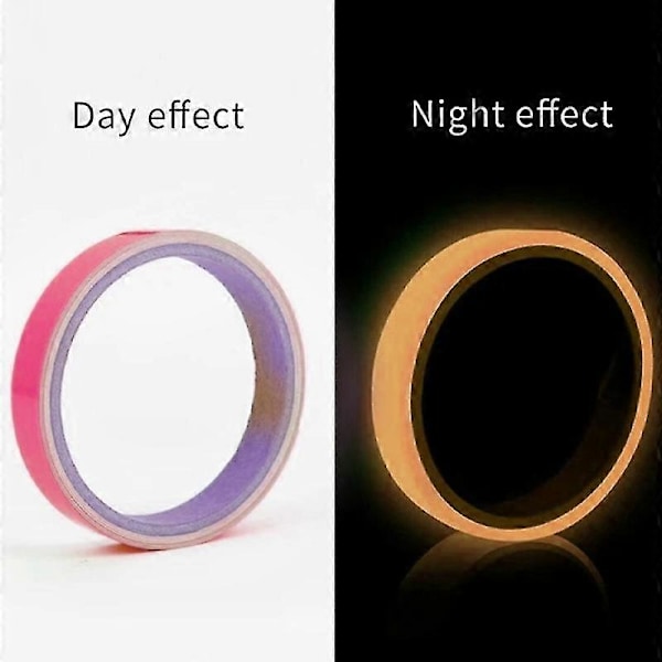 20mm*5m Selvlysende Tape, Fluorescerende Tape