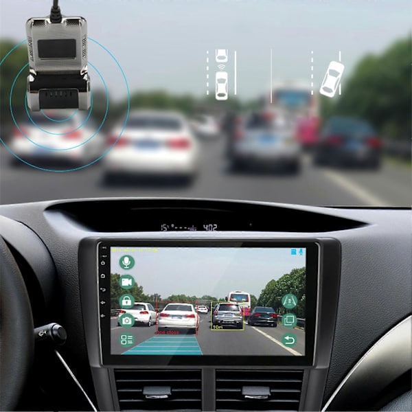 U2 Dash Cam enkelt linse navigation fuld høj klarhed USB ADAS bil DVR til Android