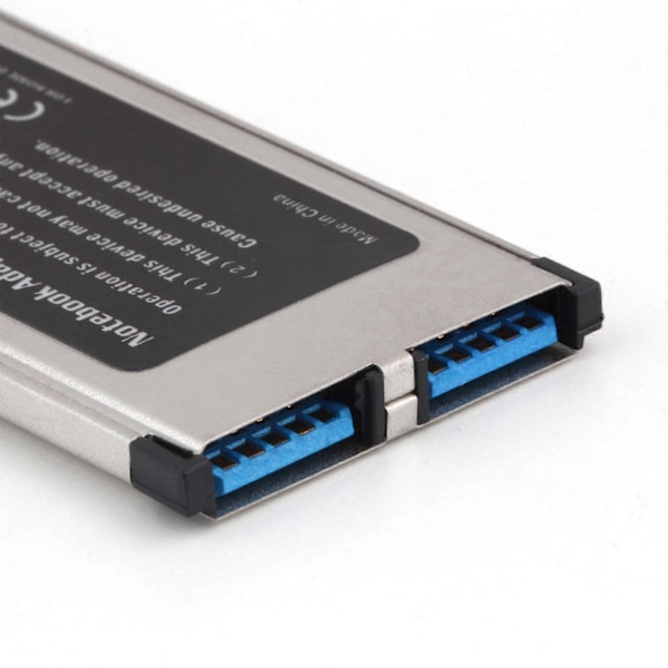 PCI-E PCI Express til 2 Port USB 3.0 34 mm Expresscard Kort Konverter Adapter K