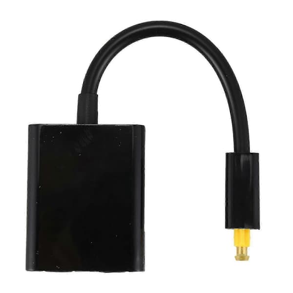 Digital Spdif Optisk Audio Splitter 2 Vejs Toslink Splitter Adapter 1 Indgang 2 Udgange Spdif Optisk