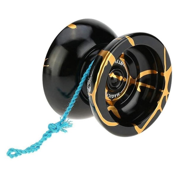 N11 Legering Aluminium Professionel Yoyo Uresponsiv Yoyo Bold Med Taske, Handske Og 10 Strenge