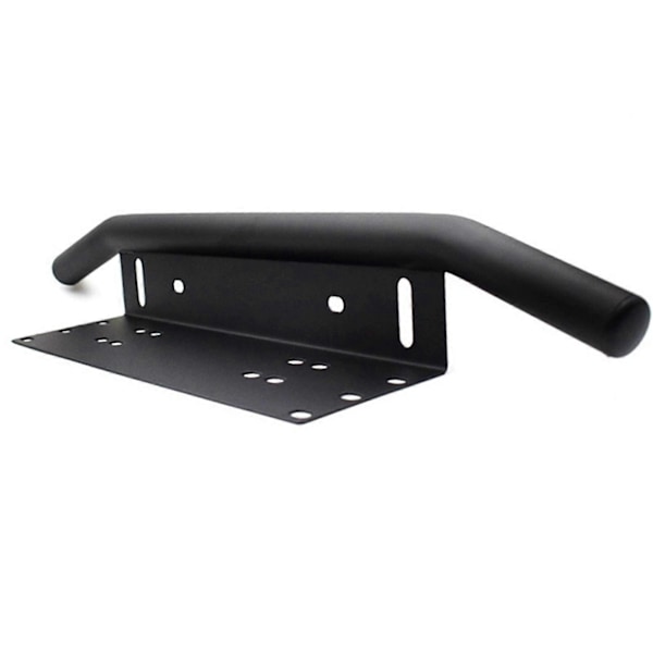 Bil Front Nummerplade Monteringsbeslag Sort Universal Pasform Front Grill LED Spotlight Holder til Biler