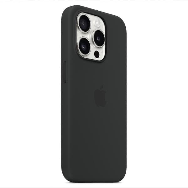 Silikone magnetisk telefoncover til iPhone 15 Pro Max, kompatibelt med MagSafe