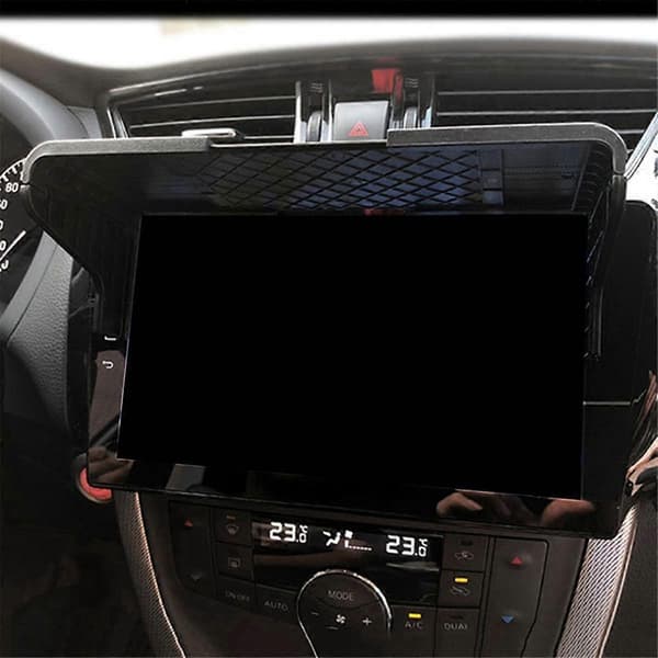 7-12 Tommer Biltilbehør Display Skærm Visir Bil GPS Navigation Solskærm Interiør Tilbehør G