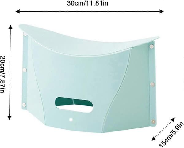 Hopfällbar Pall Barn, Portabel Fällpall, Lättviktigt Handbagage