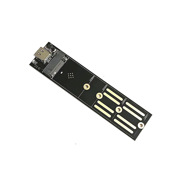 M2 Kiinteälevyn Sovitin Nvme/ngff Kaksoisprotokolla Usb 3.1 Sata Pcie Ulkoinen Lukija Sovitin C