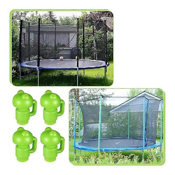 13 st Trampolinskydd Stolpe Topplock Rörskydd för Skyddsnät Fixerad Fästanordning Trampolin