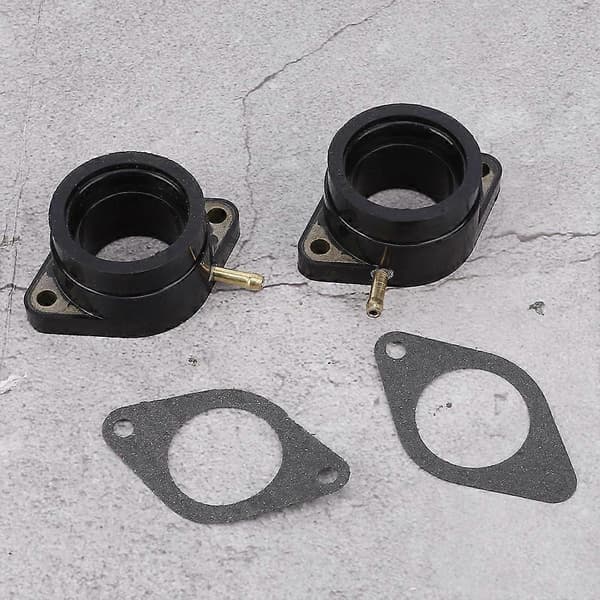 1 Par Insugningsgrenrörsstövlar Packningar Standardpassform för Yamaha XS400 1977-1981