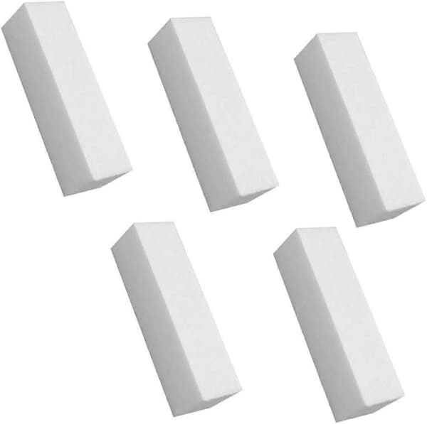 5 stk. Neglekunst Bufferblok 4-vejs Poleringsfil Holdbar Neglepolerer Slibning