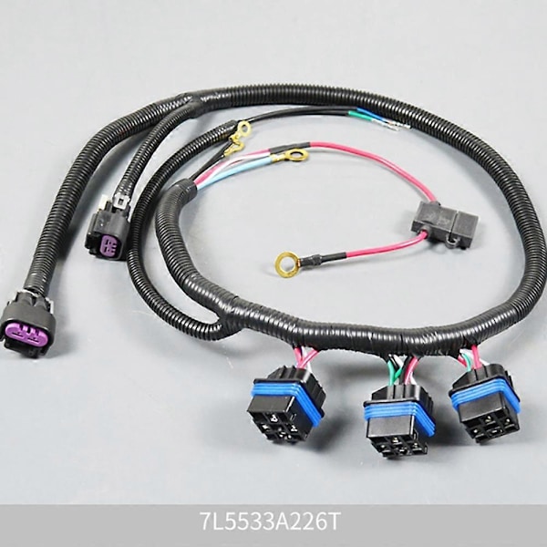 7L5533A226T Elektrisk Fläktkabelhärva Passar för 1999-2006 Pickup Trucks ECU-Styrd Kylfläkt