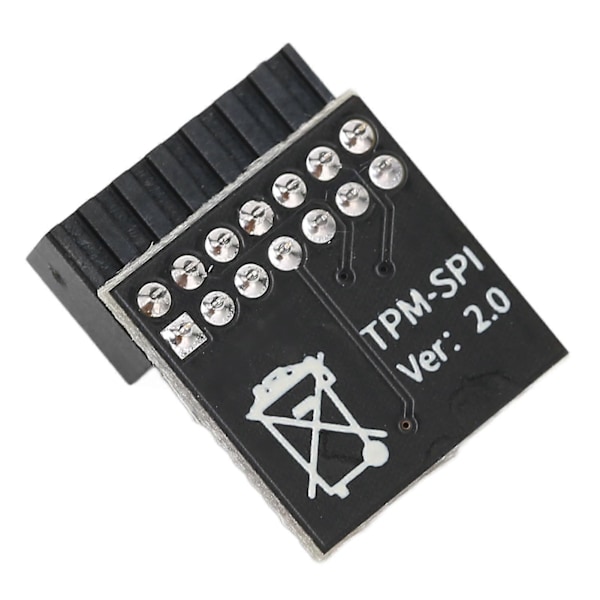 TPM 2.0 Krypteringssikkerhedsmodul 14-bens Stærk Kryptering TPM-processor Sort TPM-modul Systemkomponenter til Asus