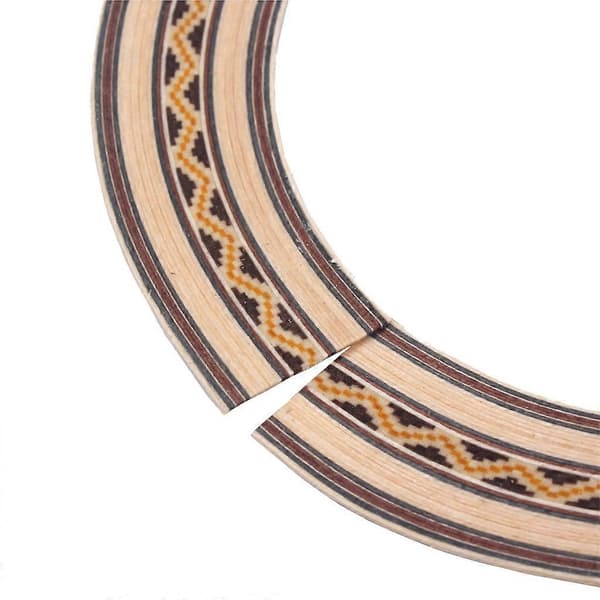 93mm Inre Diameter Klassisk Gitarr Trä Inlägg Ljudhål för Akustisk Klassisk Gitarr Tillbehör