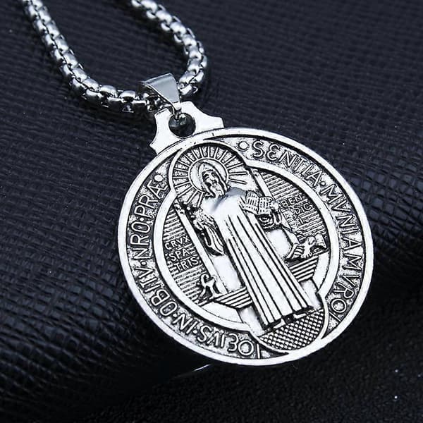 Sankt Benedikt hellig amulet