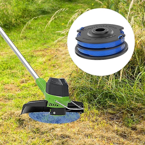 Linespole til kanttrimmer, 1,65 mm Dia Dobbelt Line 8,3 m Lang Greenworks Trimmerspole Have Græstrimmer Line Til 40v Plænetrimmere G40lt G40ltk2 G40