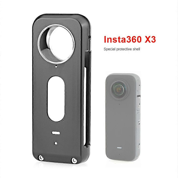 Metallbur för Insta 360 One X3, Stöttålig Skyddsram med Expansionsgränssnitt