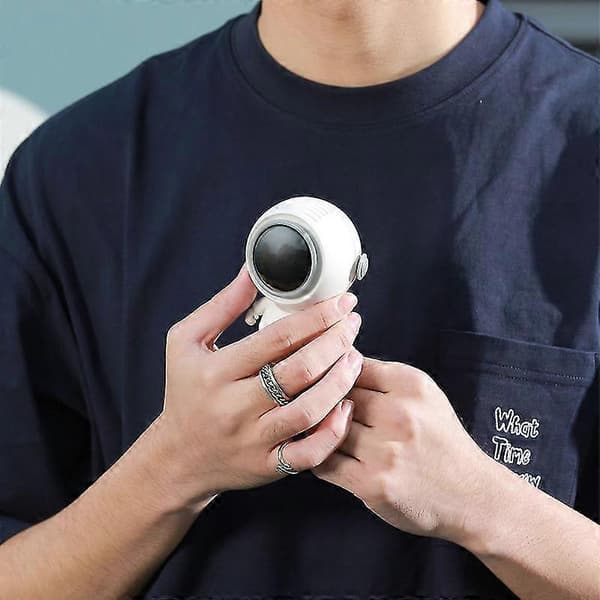 Usb S Ventilator Hængende Om Halsen Håndholdt Mini Bladløs Mand S Ventilator Bærbar Lanyard