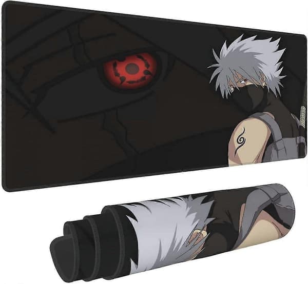 Ekstra Stor Anime Gaming Musemåtte - Stor, Bred Anime Design Musemåtte, Syede Kanter | 80x30x0,2 cm Dimensioner