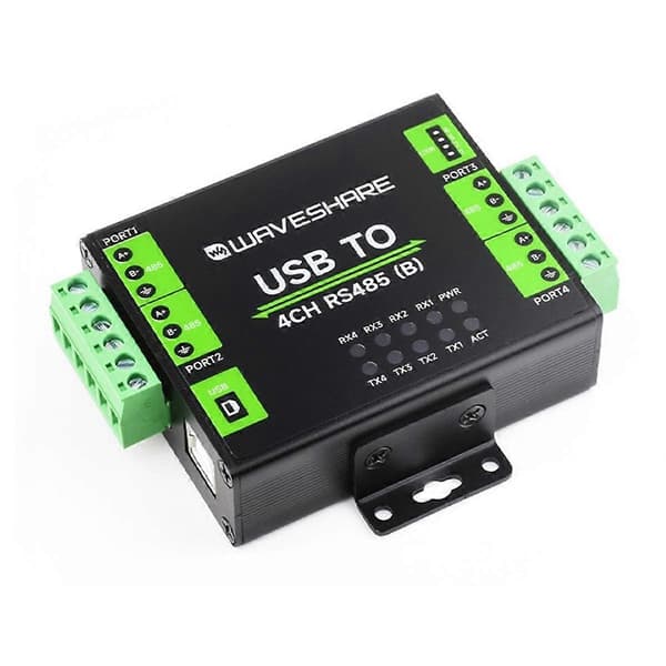 USB til 4CH RS485 Industriel Isoleret Konverter CH344L 1200bps - 460800bps USB Konverter Multipel P