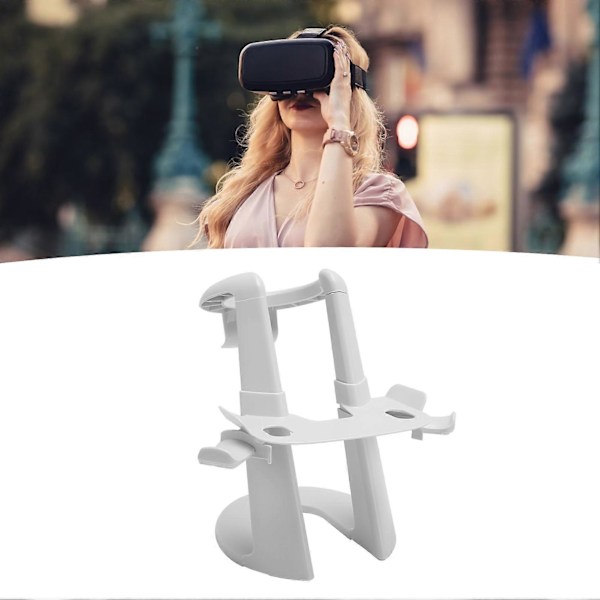 VR-Stativ för Quest 1 2 för Rift S Universal Stabil Rund Bas Enkel Installation VR-Headset Displayhållare Vit