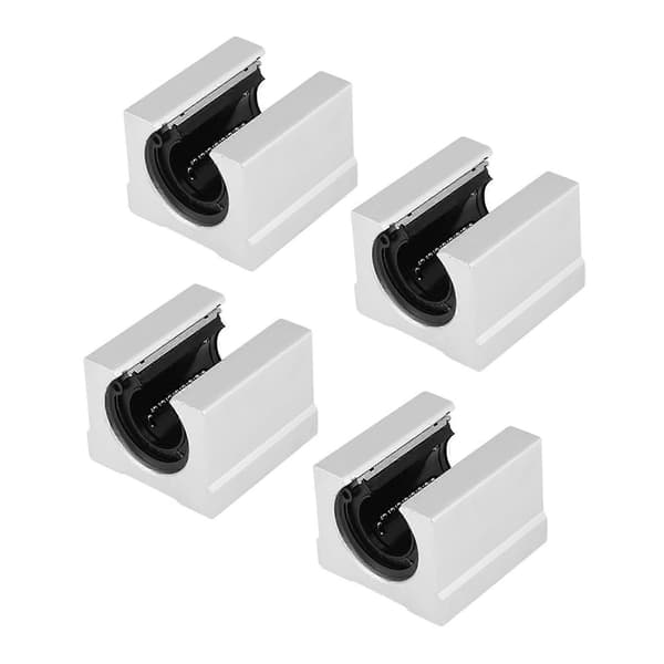 4 stk. SBR20UU Åben Lineær Bevægelsesleje Glidende Blok 3D Printer CNC Dele 20*39*11mm