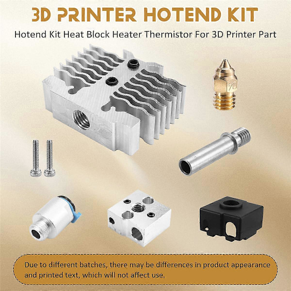 Hotend-kit för Ender 3 Neo V2 Neo Max Neo Värmeblock Värmare Termistor för 3D-skrivardel