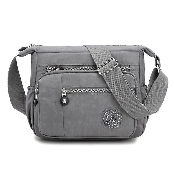 Dam Mode Nylon Messenger Enkel Axelremsväska Vattentäta Väskor