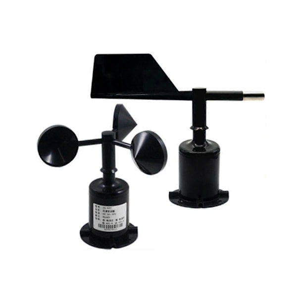30m/s Polykarbon Vindhastighet Riktning Sensor Väderstation Utomhus 3 Koppar Anemometer Sensor Utgång-Yvan