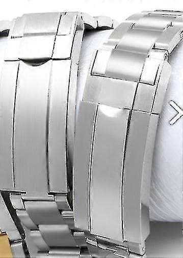 20 mm Ur Tilbehør Rustfrit Stål Butterfly Lås Urrem Bedst Til Rolex Daytona(hy)