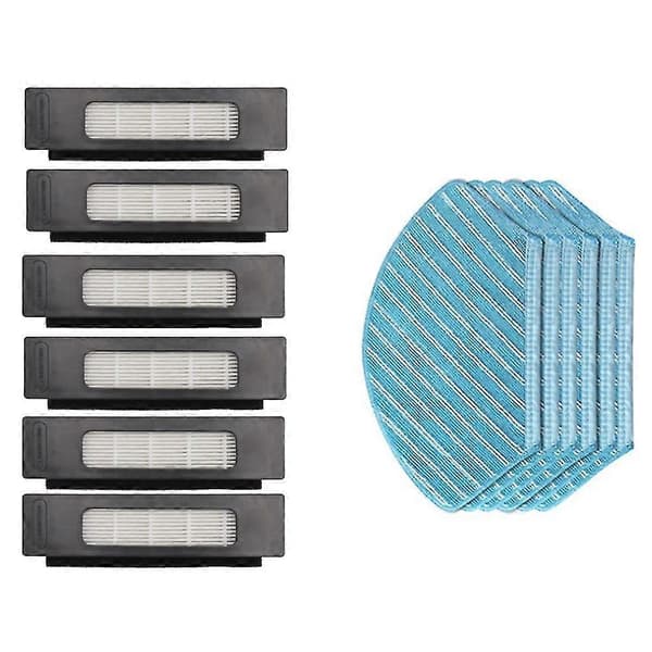 12 stk. Hepa Filter Moppeklud Til Midea M7/ I10/ M71cn / M7pro