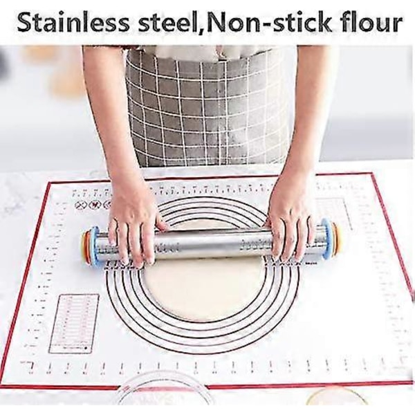 Non-stick kagerulle, rustfrit stål