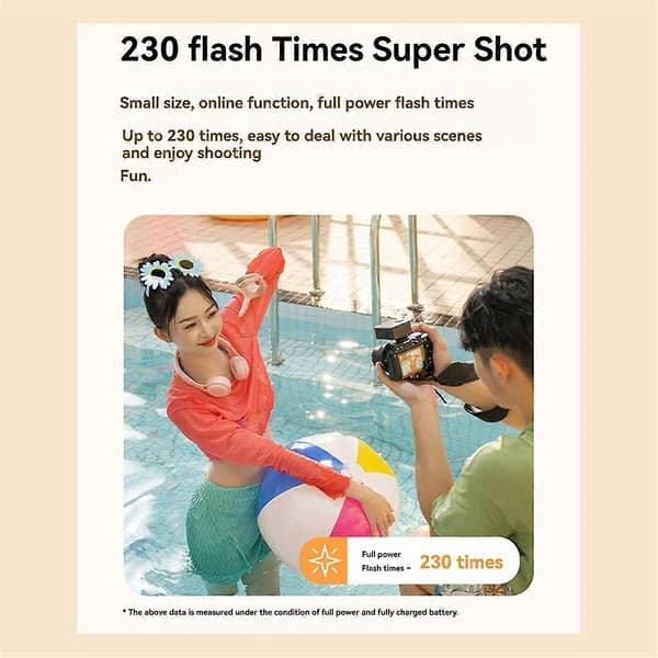 IM30 Mini Kamera Flash Speedlite til Ricoh GR3 DSLR Kameraer
