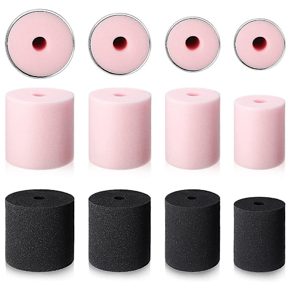 4 Storlekar 8 Stycken Kopptumsfoam Tumbler Insatser För 1/2 Tums PVC-Rör Tumbler Insatser För 10 Oz Till