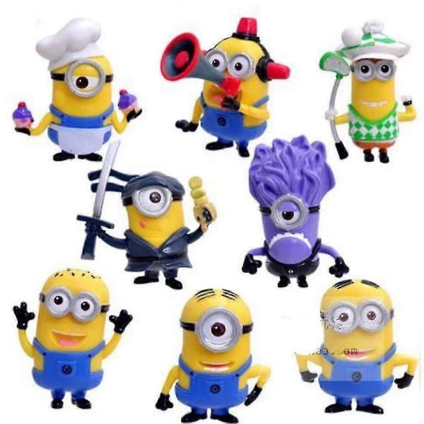 Barnpresenter Design 8-delars Minion Figur ES53