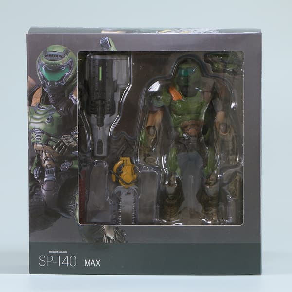 figma-140 Doom Eternal Demon Hunter Bevegelig Actionfigur Modellpynt Gave