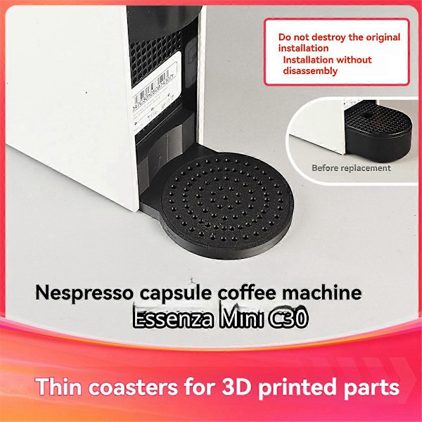Mini Kop Drypbakke til Nespresso Essenza Kaffemaskine Breville eller Krups Version Fungerer på Essenza Min