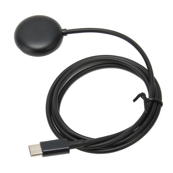 Smartklokke Lader Magnetisk USB Lader Kabel Erstatning for Google Pixel Watch Svart