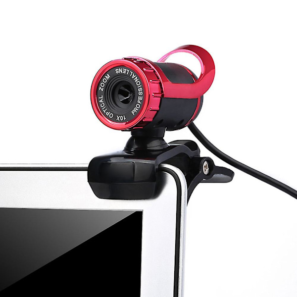 USB 2.0 Web-kamera mikrofonilla PC:lle, pöytätietokoneelle ja kannettavalle
