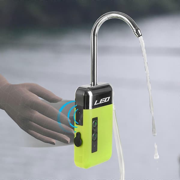 Fiske Smart Induktion USB Genopladelig Intelligent Sensor Vand Iltpumpe